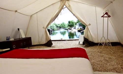 custom designed luxury tents