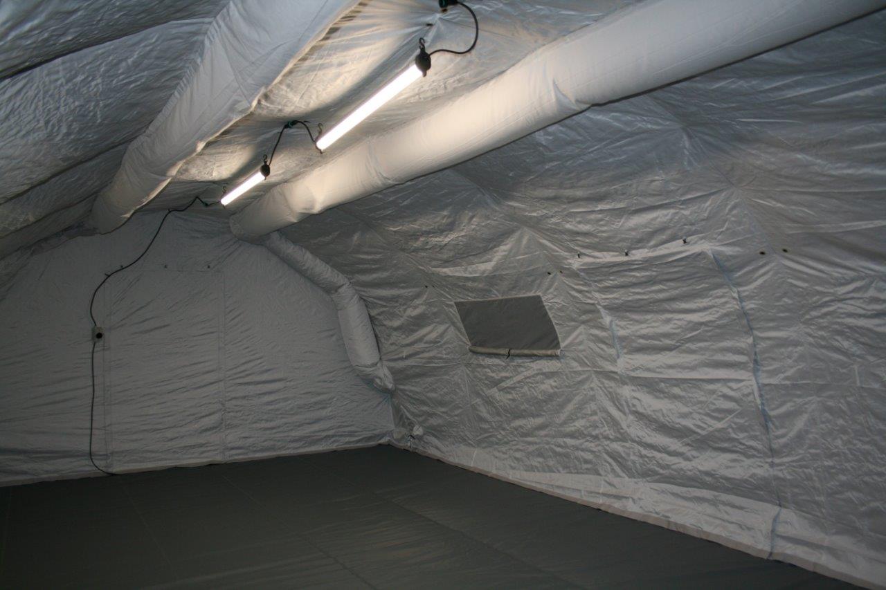 carecompany tent inner liner with ventilation ducts