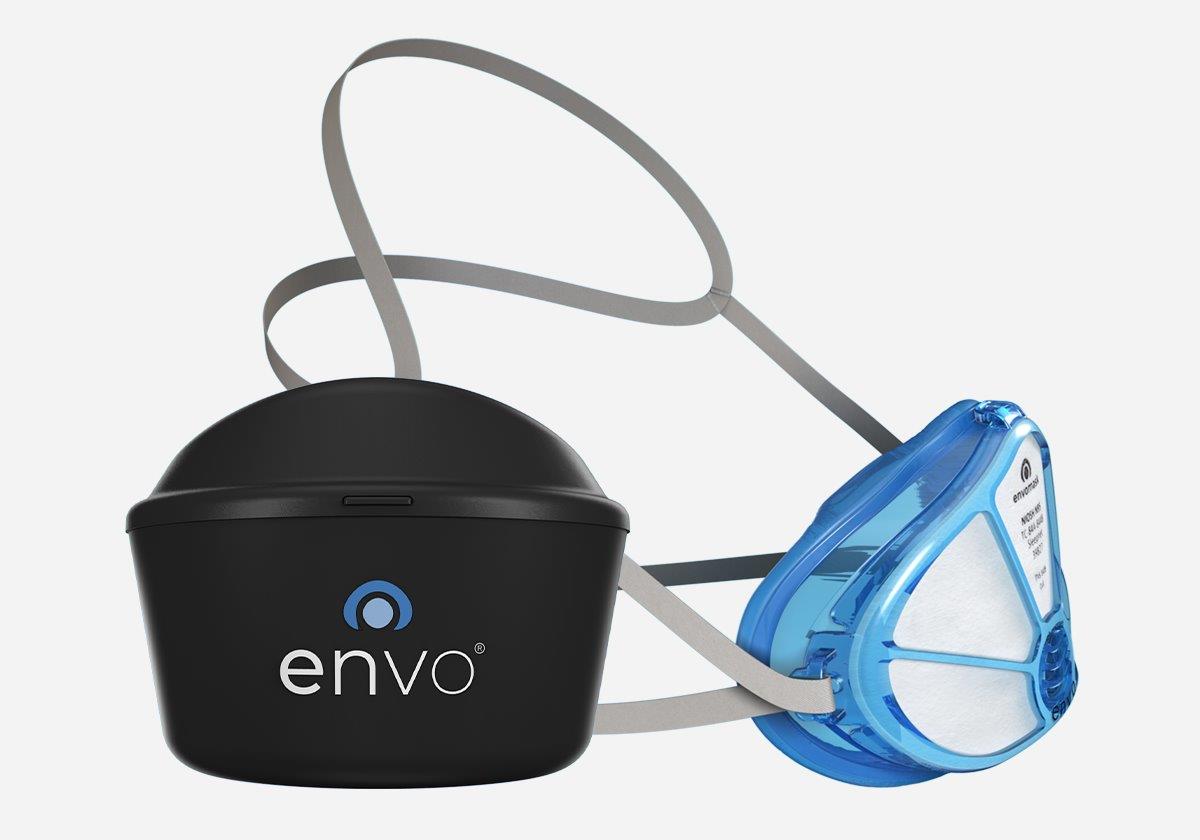 Envo respirator kit mask and case